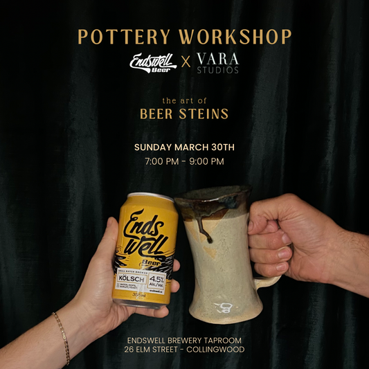 The Art of Beer Steins - Mar 30 - Endswell Brewery