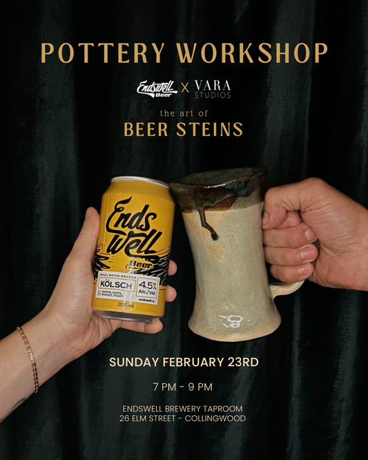 The Art of Beer Steins - Feb 23 - Endswell Brewery