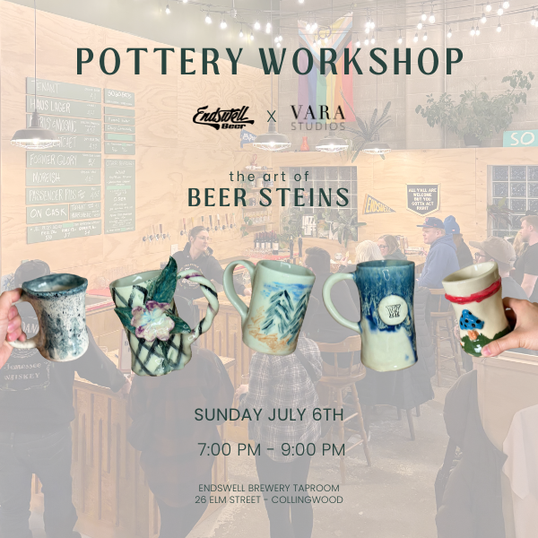 The Art of Beer Steins - July 6 - Endswell Brewery