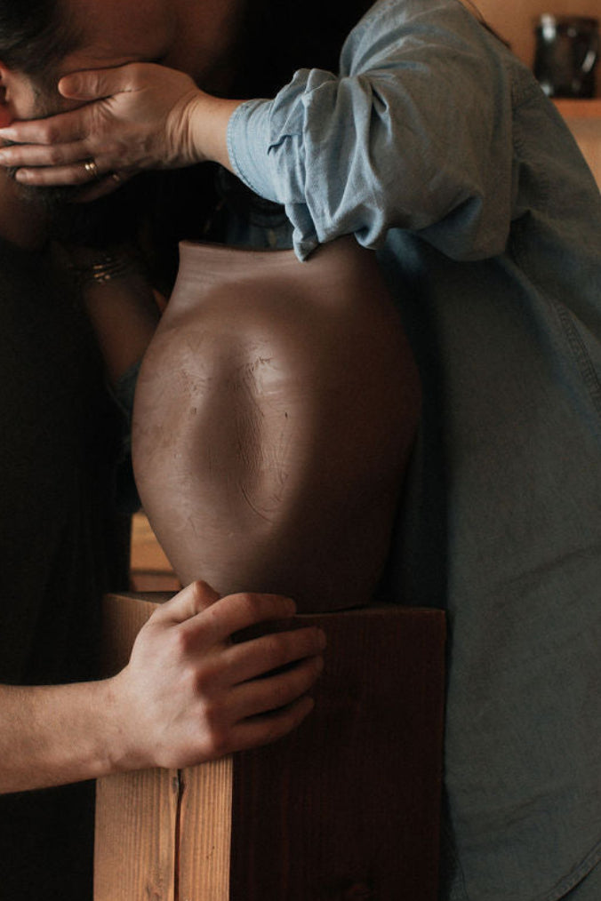 The Hug Vase - A Ceramic Experience & Keepsake